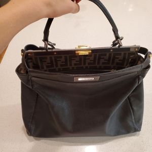Fendi medium selleria peekaboo bag